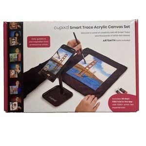 Cupixel Smart Trace Acrylic Canvas Set Tools & Instruction NEW